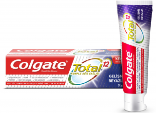 Colgate Total 12 Gelişmiş Beyazlık 75 ml Diş Macunu kullananlar yorumlar